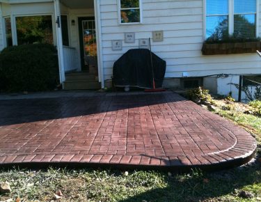 stamped concrete in Houston by GTLAD